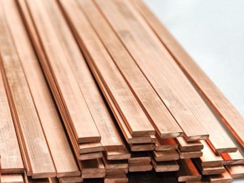 Бронзовая шина 8х210 БрАМц9-2 ГОСТ 1595-2021