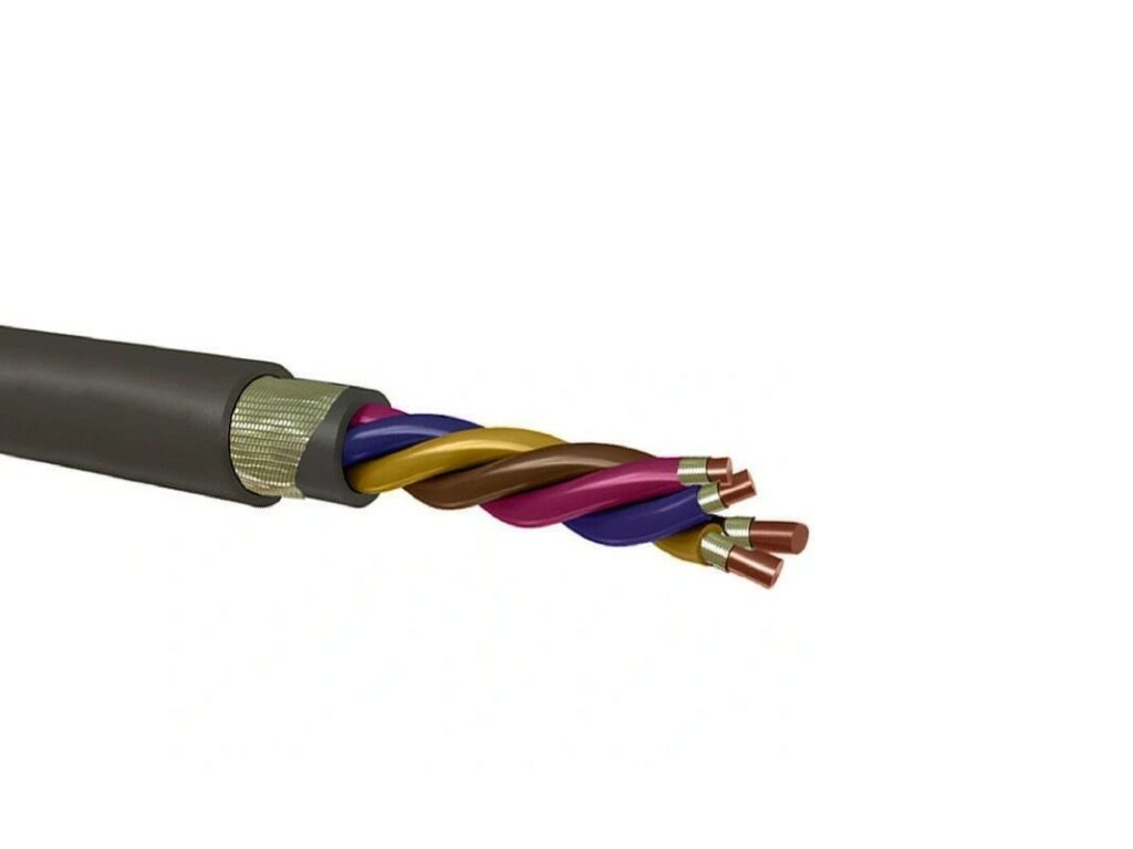 Кабель и провод геофизический 2 1,34 мм2 медь КГСПВ-14