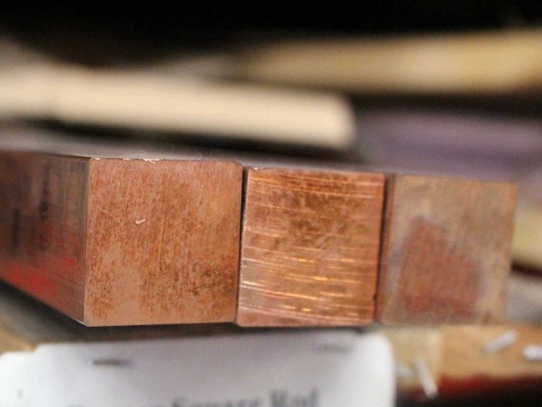 Медный квадрат 17 мм 17 мм М1р ГОСТ 1535-2016