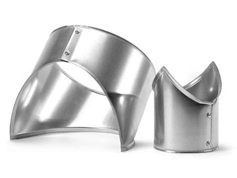 Врезка кожуха из нержавеющей стали 655 мм