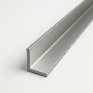 Уголок алюминиевый 60х60х3х6000 мм.  АД31Т1 (АД31), равнополочный, матовый